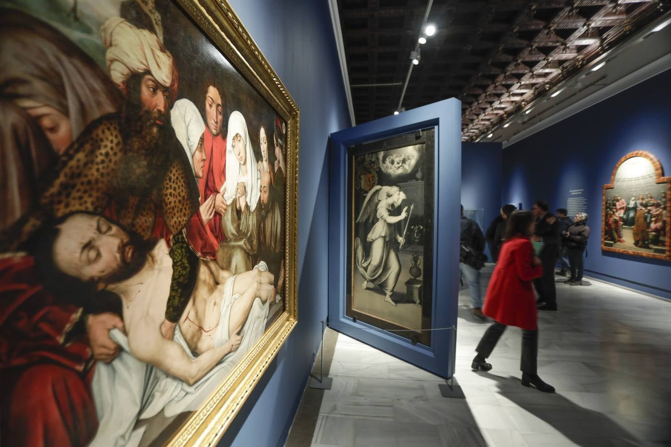 Inauguración de la exposición 'El arte del Renacimiento en Sevilla' en el Bellas Artes