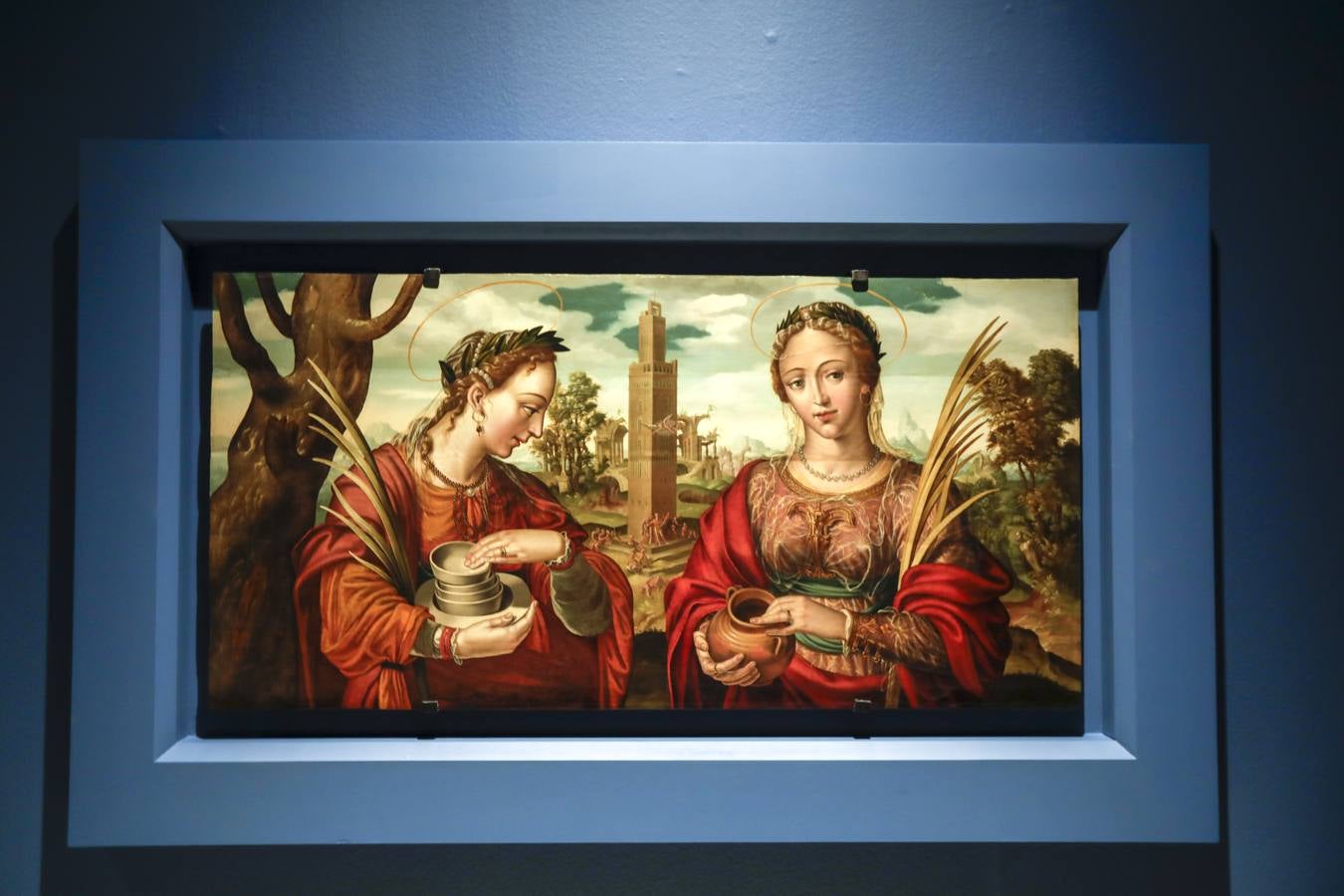 Inauguración de la exposición 'El arte del Renacimiento en Sevilla' en el Bellas Artes