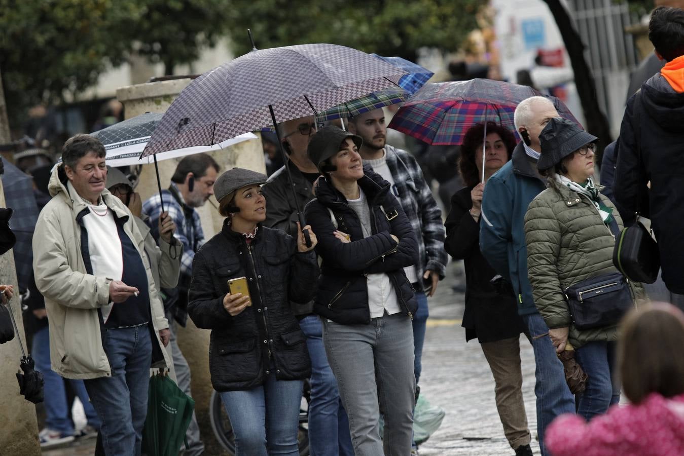 Imágenes que ha dejado la lluvia en el centro de la ciudad