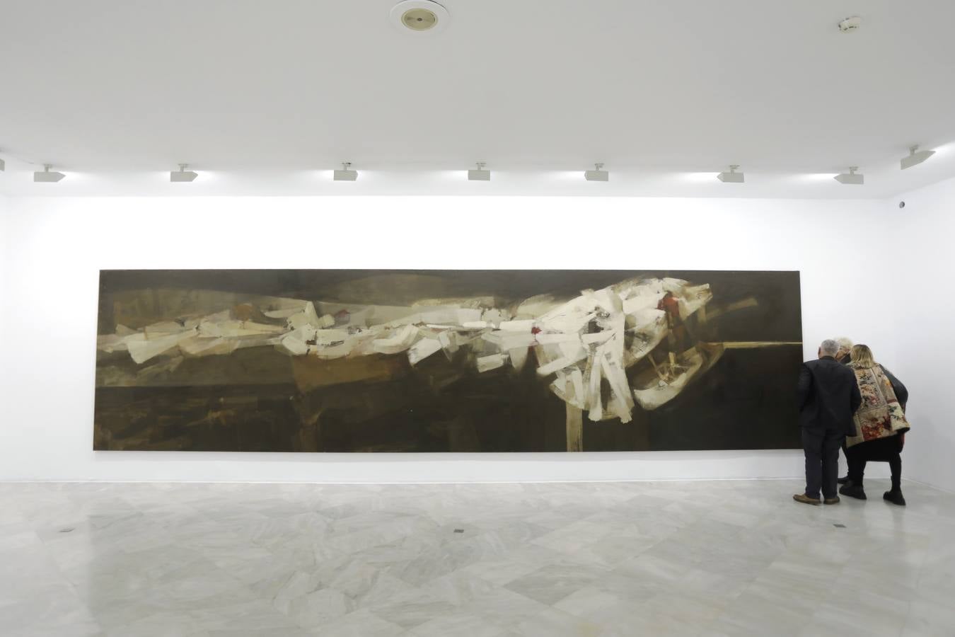 Presentación de la exposición "Devenir pinturas" en el CAAC de Sevilla