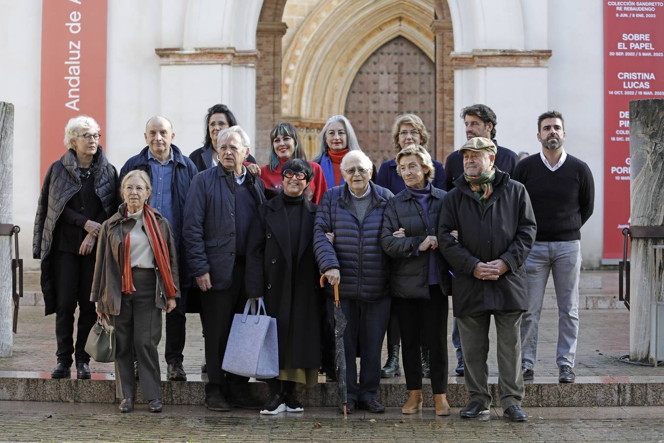Presentación de la exposición "Devenir pinturas" en el CAAC de Sevilla
