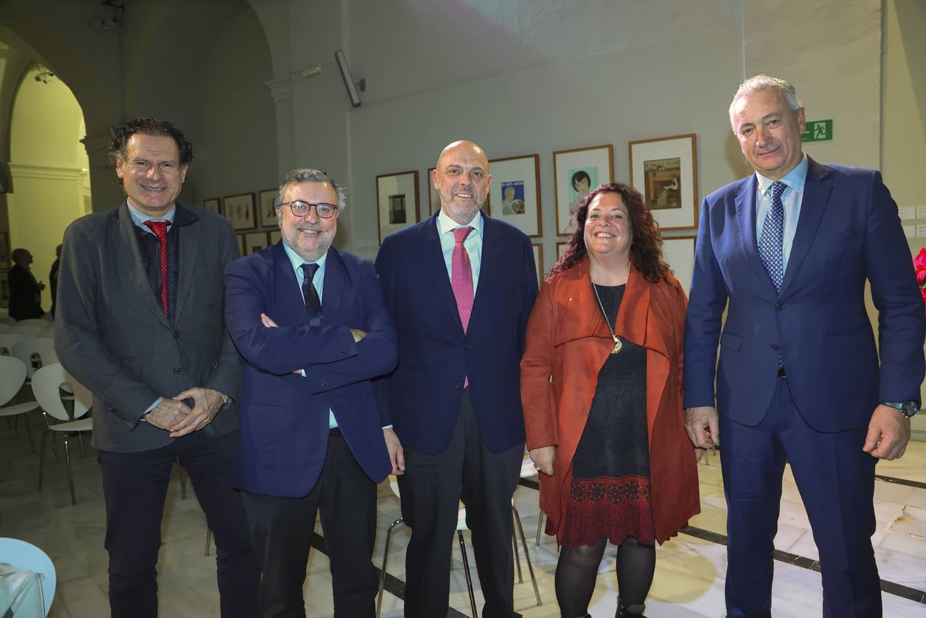 José Luis Hernández Garijo, Diego Ramos, Sergio Sopeña, Nani Aguilar y Miguel Ángel Aumesquet