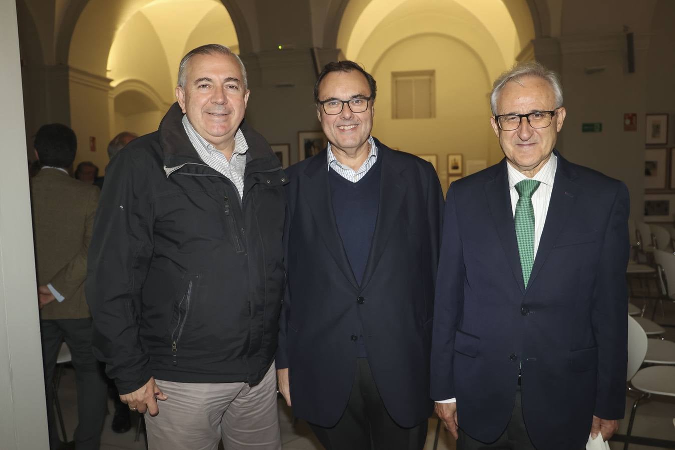 Esteban Romera, Antonio Casado y Miguel Cuevas