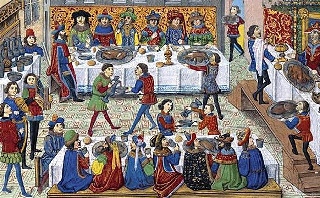 Los banquetes medievales son un recurso que hemos podido ver en cientos de películas