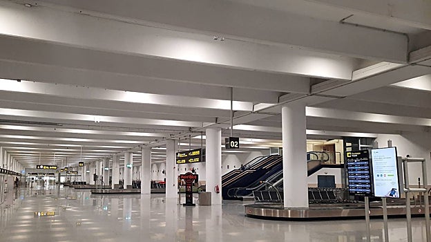 Sala de recogida de equipajes