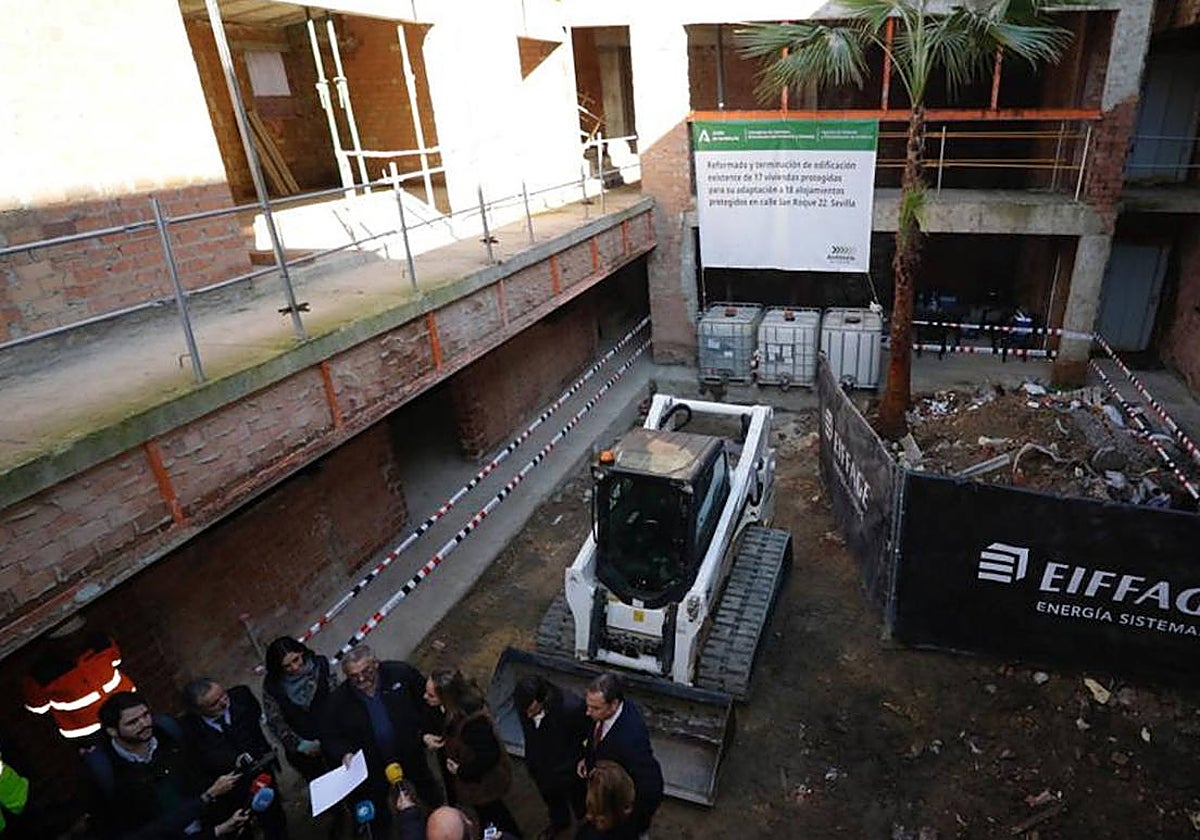 La promoción de viviendas en el centro de Sevilla