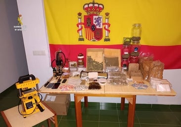 Cinco detenidos y un club de cannabis cerrado en La Campana