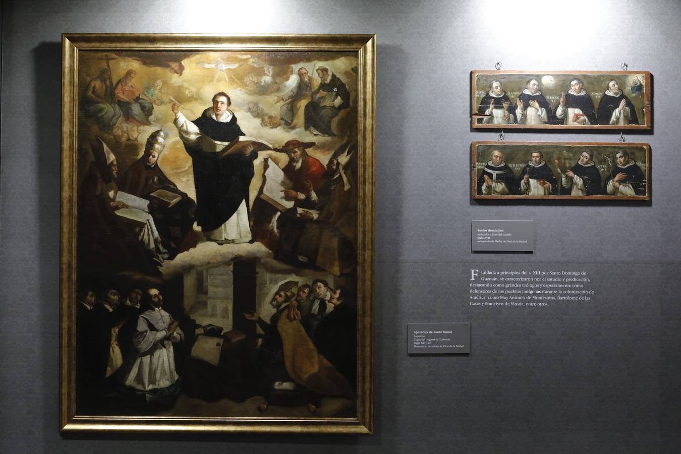 La exposición temporal 'Ex Oratione Praedicare' estará abierta al público hasta el 9 de abril en el convento de Madre de Dios de Sevilla