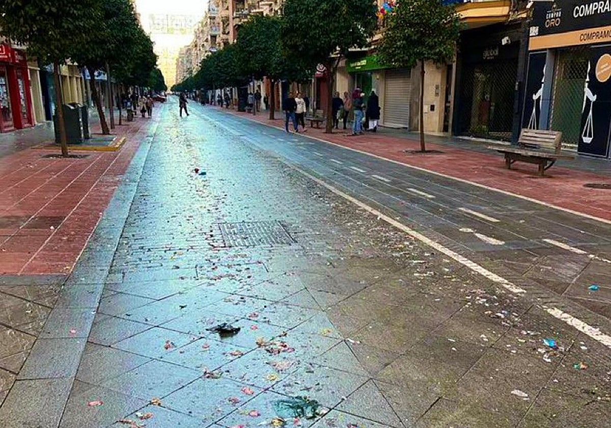 Imagen de la calle Asunción, en Sevilla