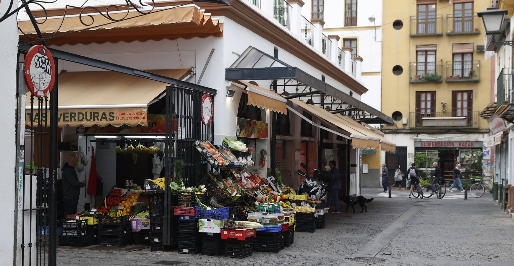 Rincones y calles significativas del barrio de la Macarena