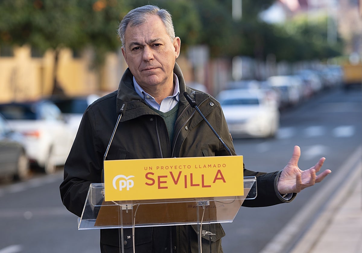 José Luis Sanz es el candidato del PP a la Alcaldía de Sevilla