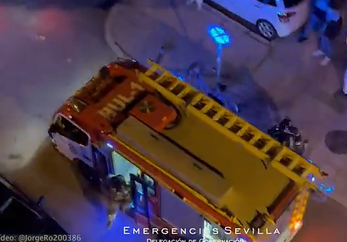 El incendio se ha registrado en la calle Maestro Guerrero