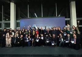 'Modelo 77' triunfa en la gala Asecan de los premios al cine andaluz