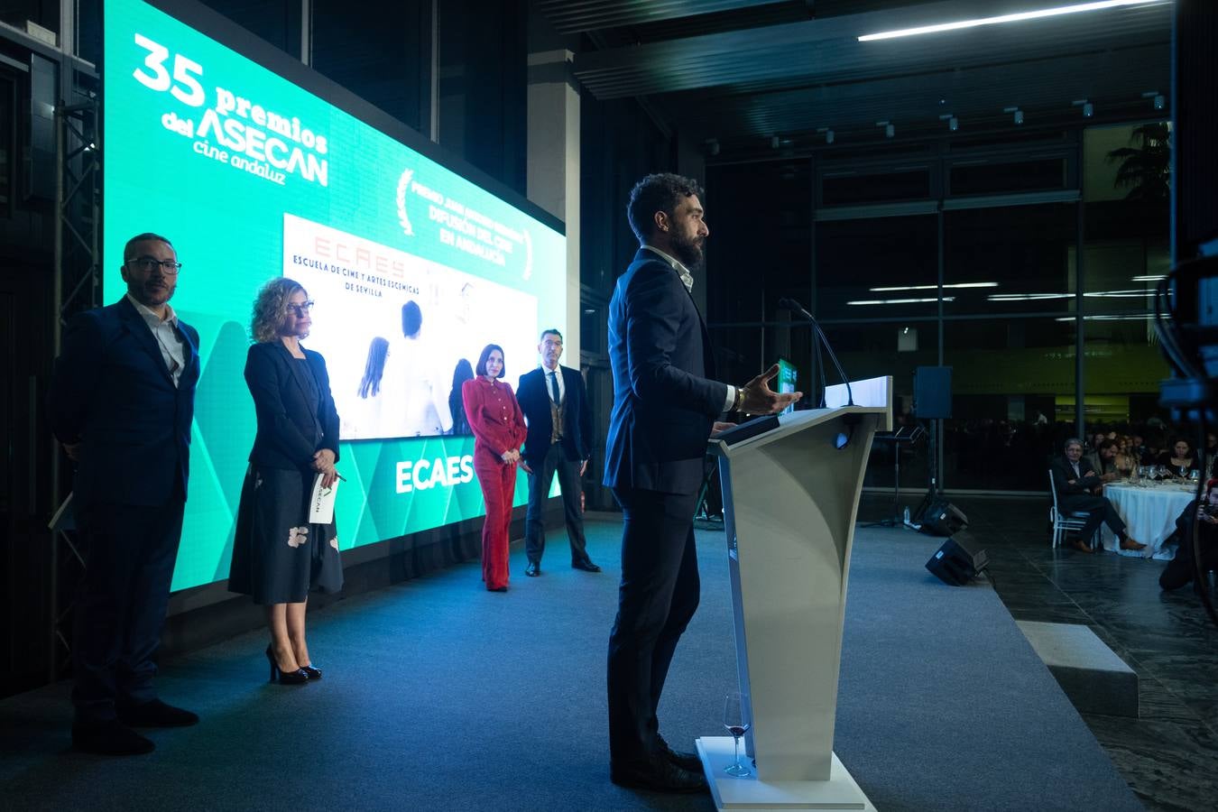 La edición contó con numeroso público y en ella se galardonó los trabajos del cine andaluz