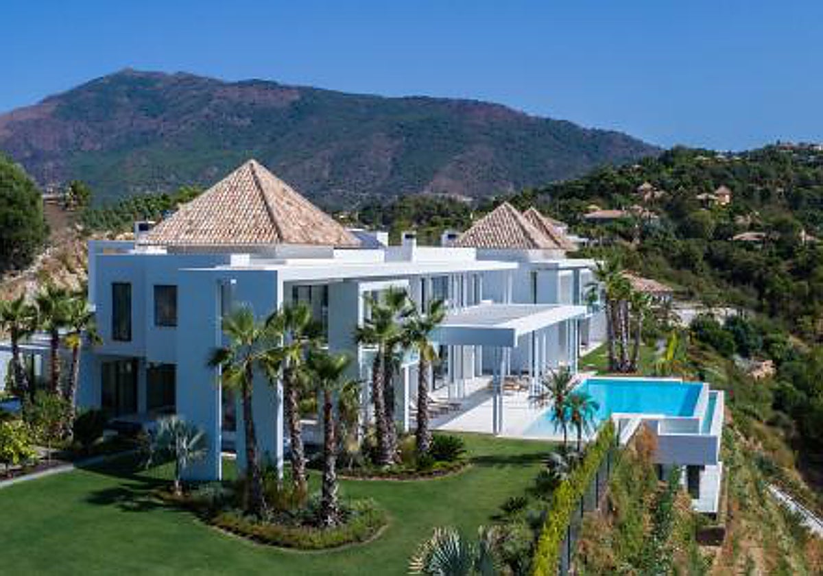 En Benahavís abundan las villas residenciales de lujo