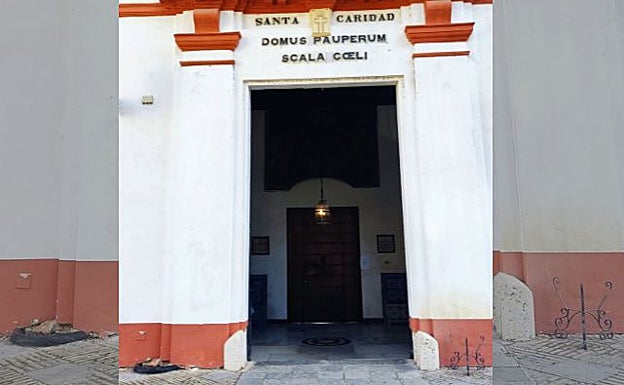 Fachada del Hospital de la Caridad de Sevilla