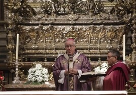 El arzobispo de Sevilla en la misa por Alberto y Ascen: «La violencia no pudo llevarnos al desaliento»