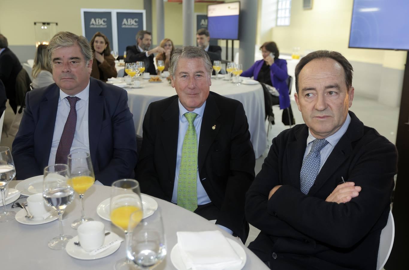 Agustín Vidal-Aragón, Miguel Gallego y Rafael Bravo