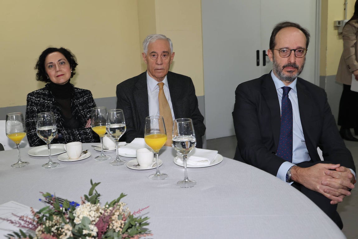Carmen Mira, Luis Marín Sicilia y Miguel Molina González