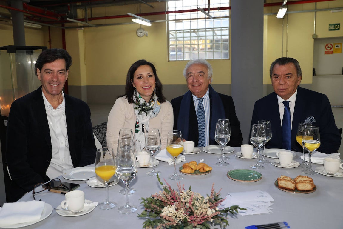 Manuel Rus, Paloma Jara, Antonio Romero Monje y Rafael Ruíz Perdigones