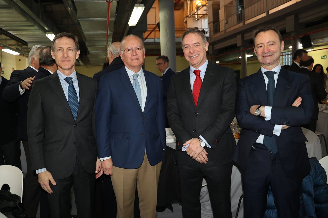 Luís Sánchez Manzano, Álvaro Ybarra, Manuel de la Cruz y Ricardo Soler