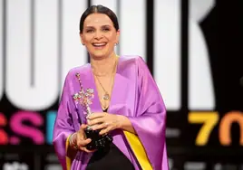 La actriz Juliette Binoche recibirá en Sevilla el Goya Internacional 2023