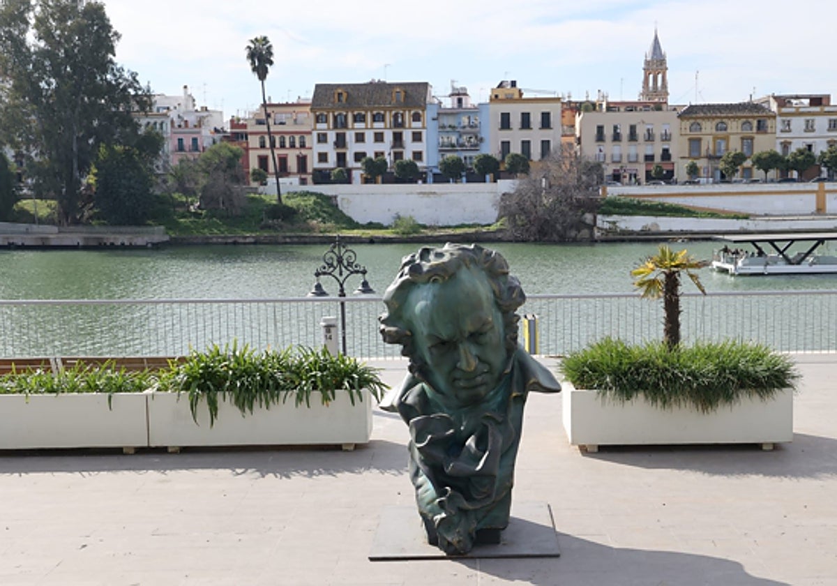 La réplica de los Goya que está en Sevilla en Marqués de Contadero