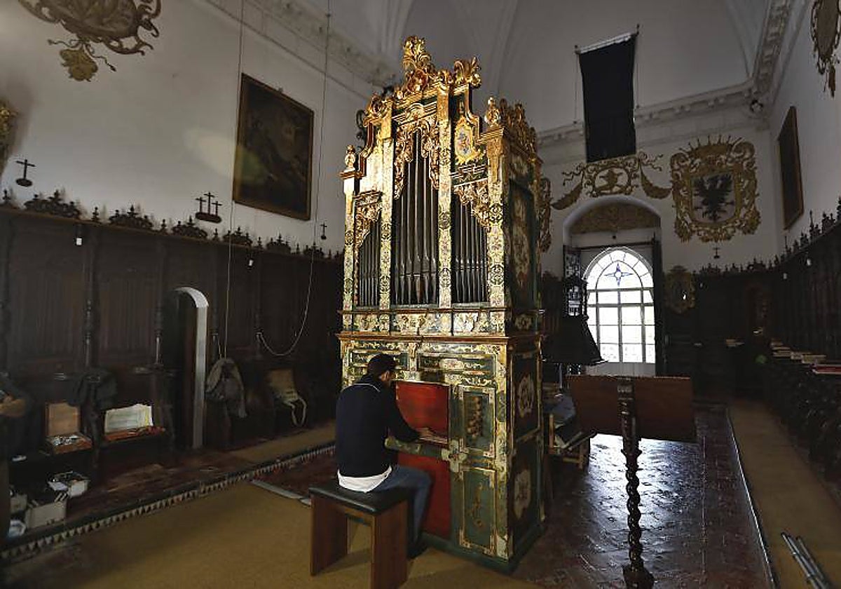 El órgano restaurado del convento de Santa Inés