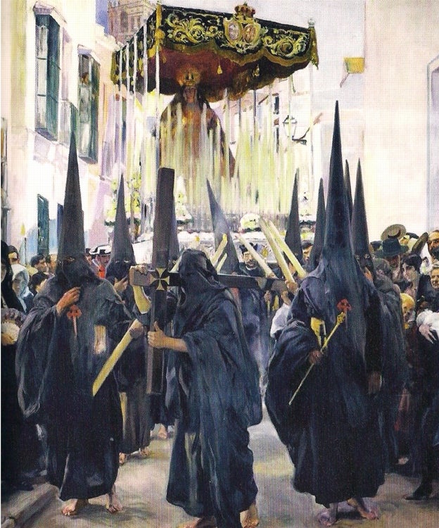 'Sevilla. Los nazarenos'.