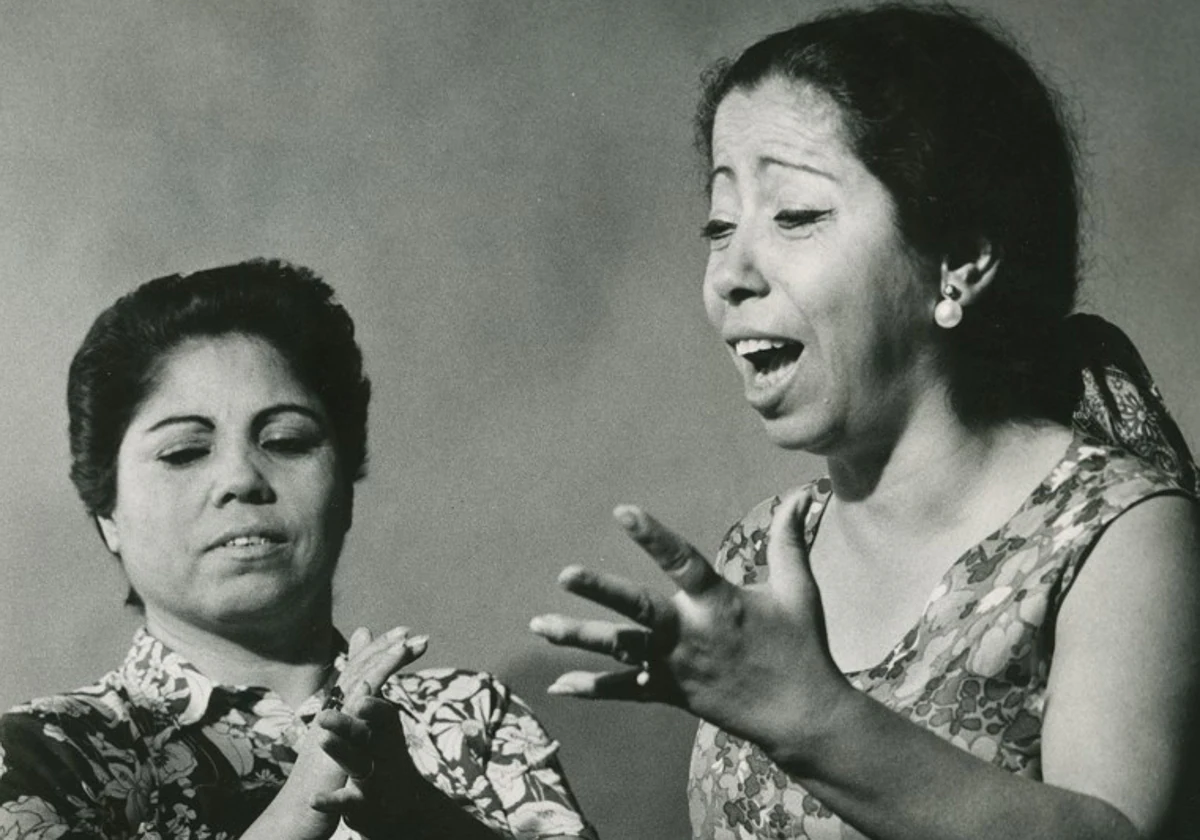 Bernarda y Fernanda de Utrera, dos mitos del cante flamenco