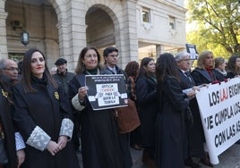 Casi 1.250 juicios suspendidos en Sevilla en dos semanas por la huelga de secretarios judiciales