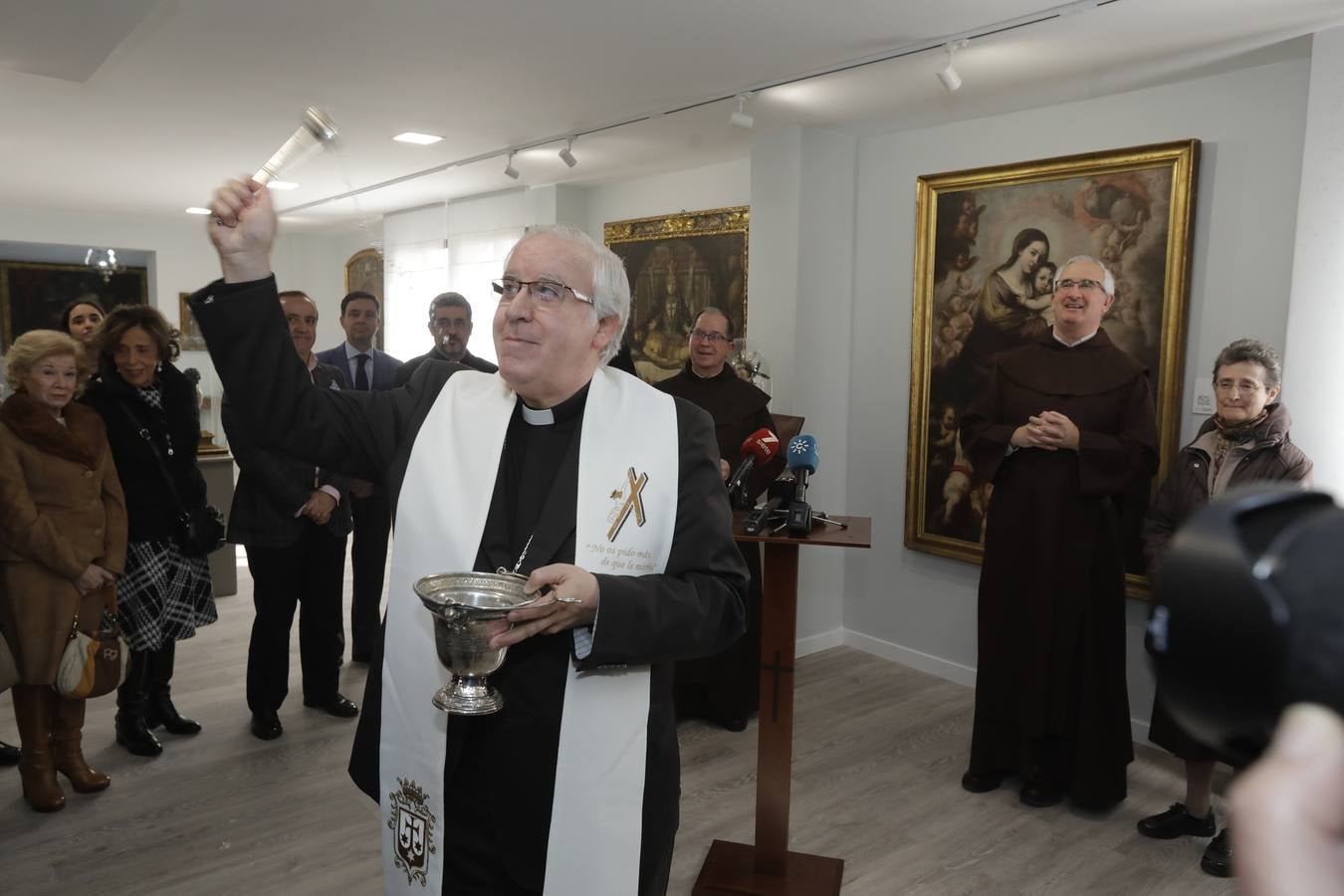 Inauguración de la ampliación del museo del Santo Ángel