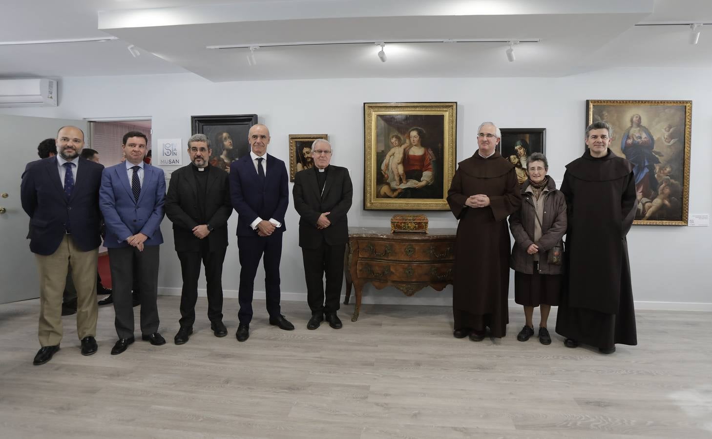 Inauguración de la ampliación del museo del Santo Ángel