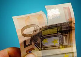 El aviso del Banco de España sobre qué hacer con los billetes deteriorados y rotos