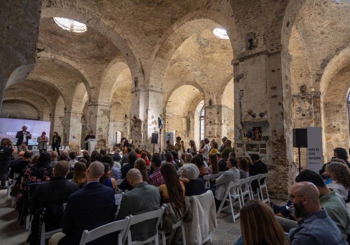 La nave abovedada de la Fundición ya ha acogido eventos como la presentación del Festival de Cine