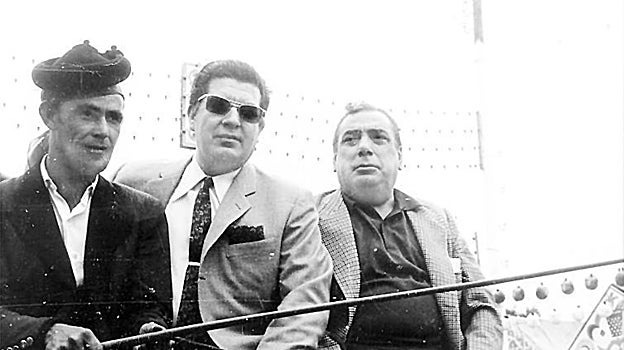 Manolo Caracol en la Feria de Abril