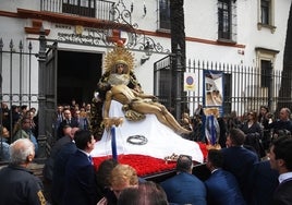 El traslado de regreso de la Piedad del Baratillo a su capilla