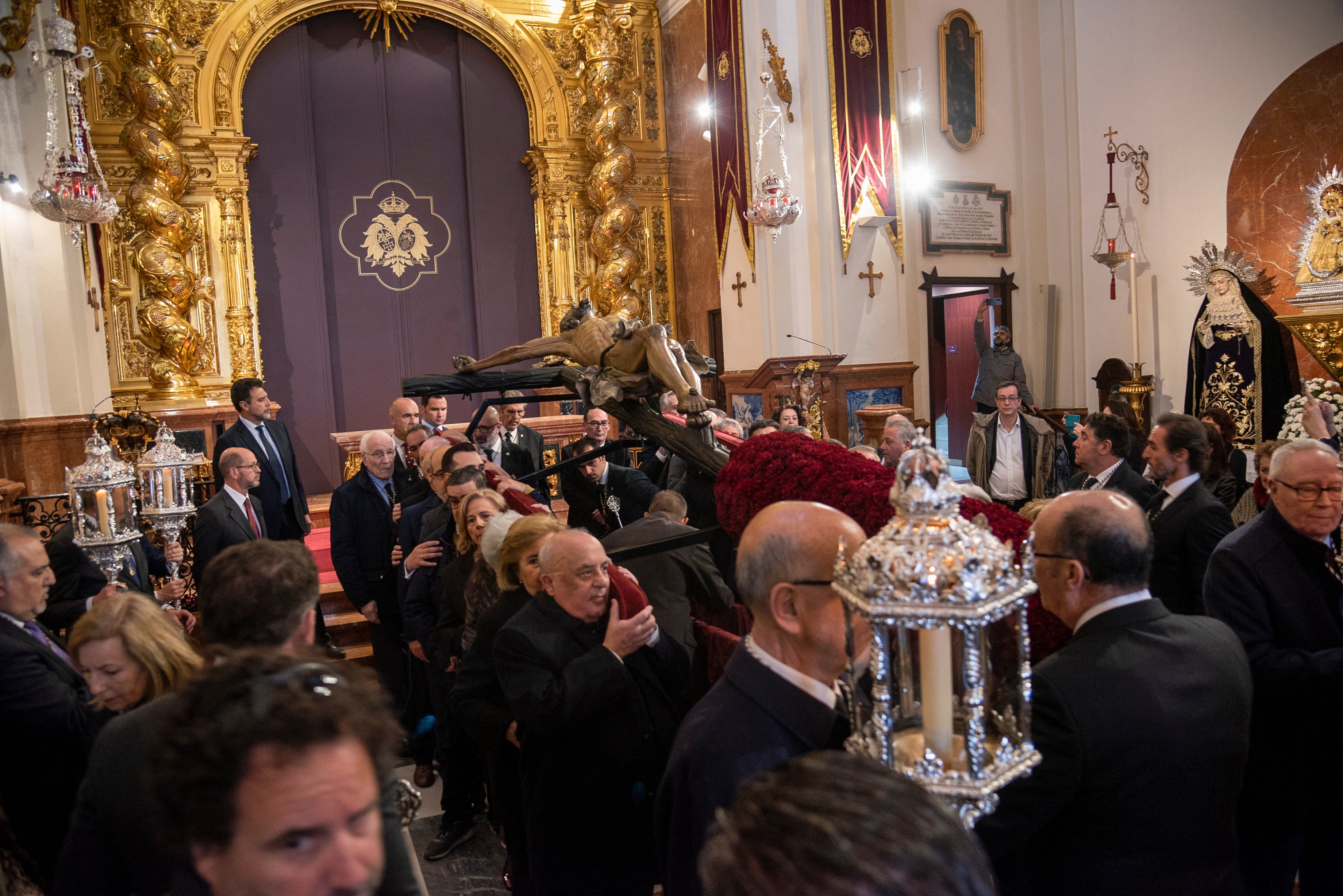 El Cristo de la Expiración del Cachorro en el viacrucis