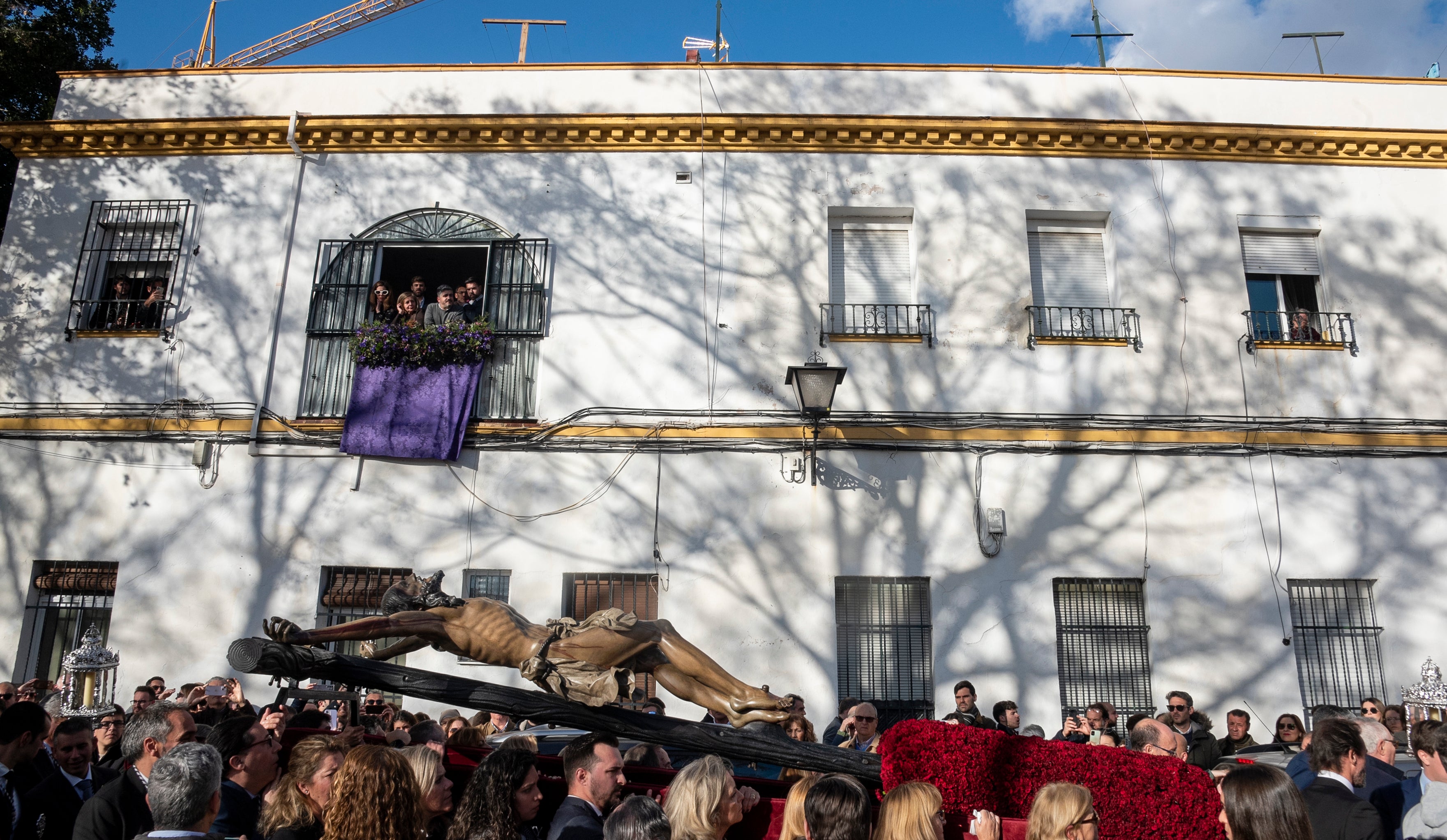 El Cristo de la Expiración del Cachorro en el viacrucis