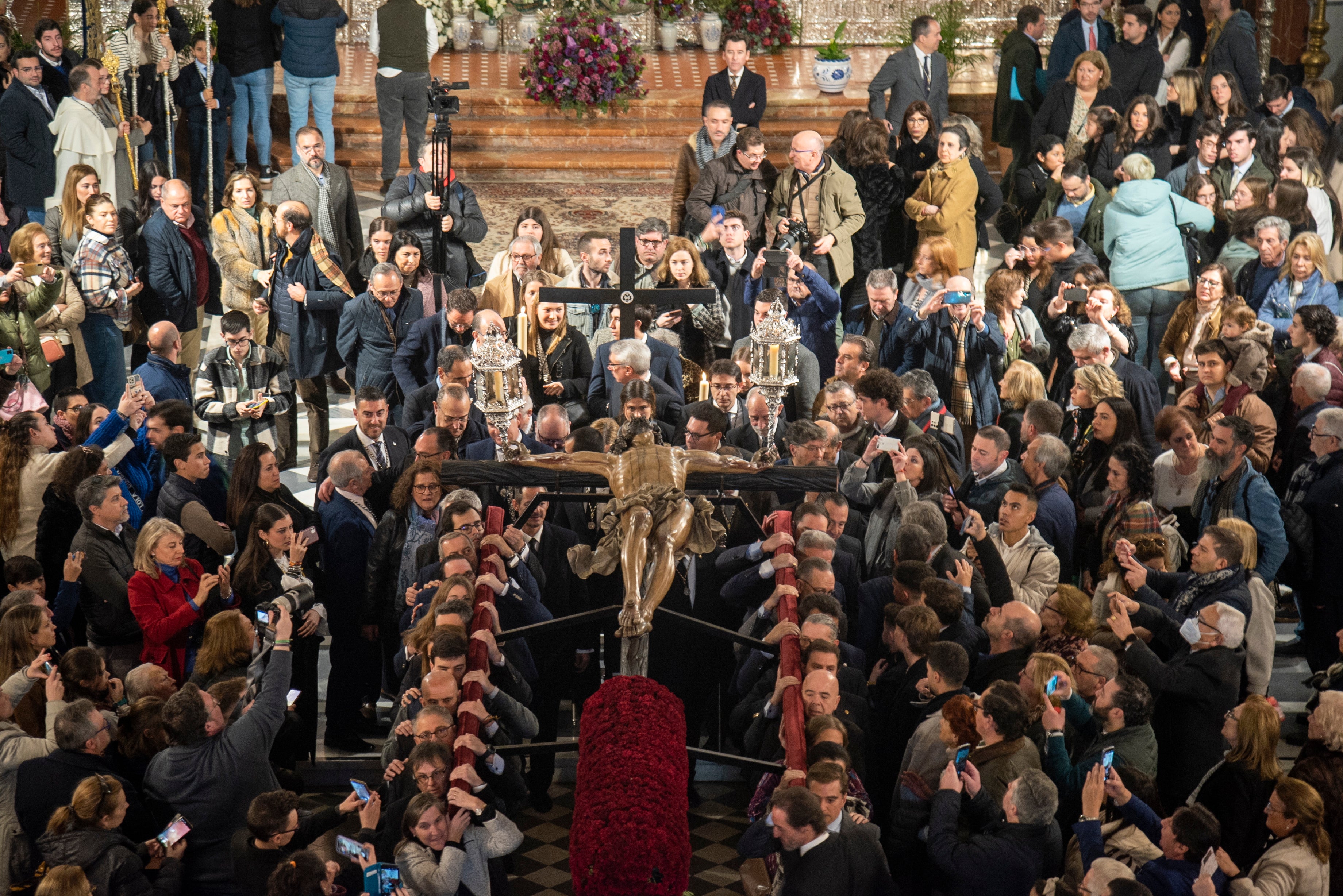 El Cristo de la Expiración del Cachorro en el viacrucis