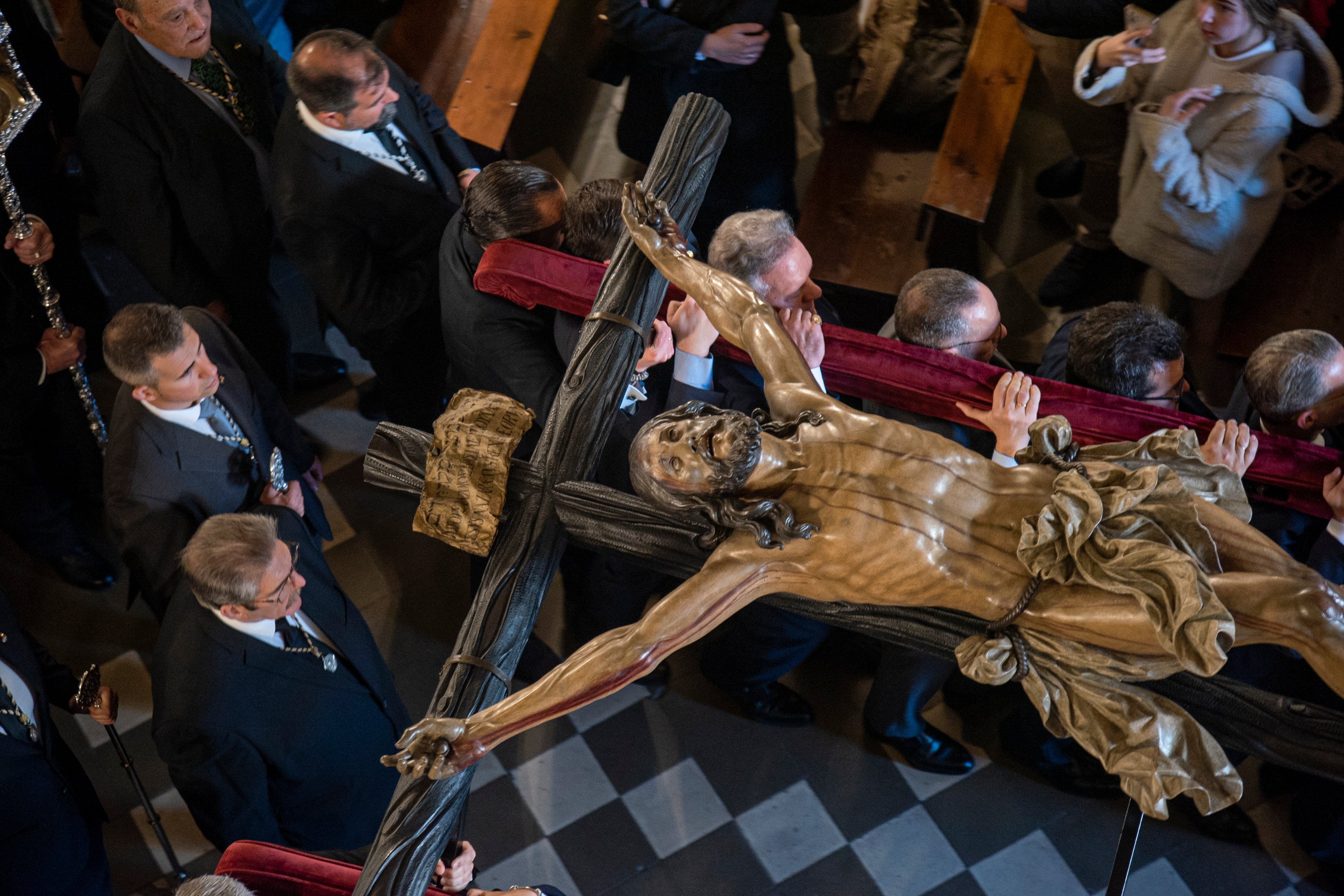 El Cristo de la Expiración del Cachorro en el viacrucis