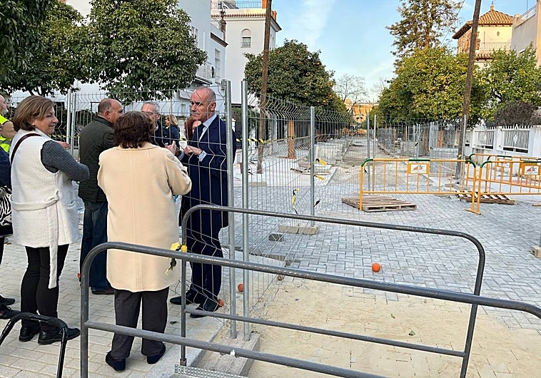 Antonio Muñoz visita las obras de Heliópolis