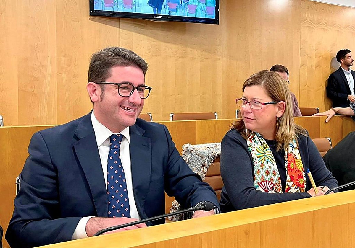 Los dos diputados que se han dado de baja en Ciudadanos en una imagen de archivo