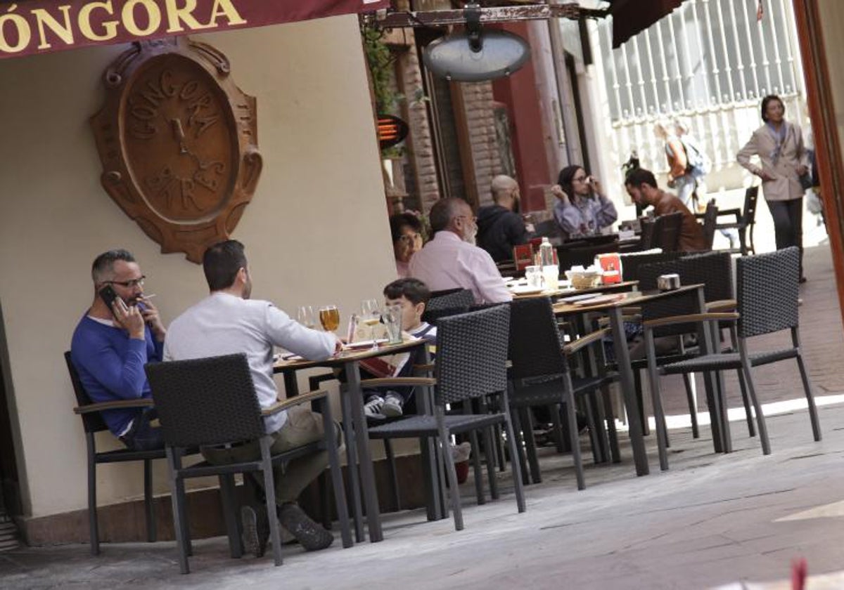 Terraza en el Casco Histórico de Sevilla