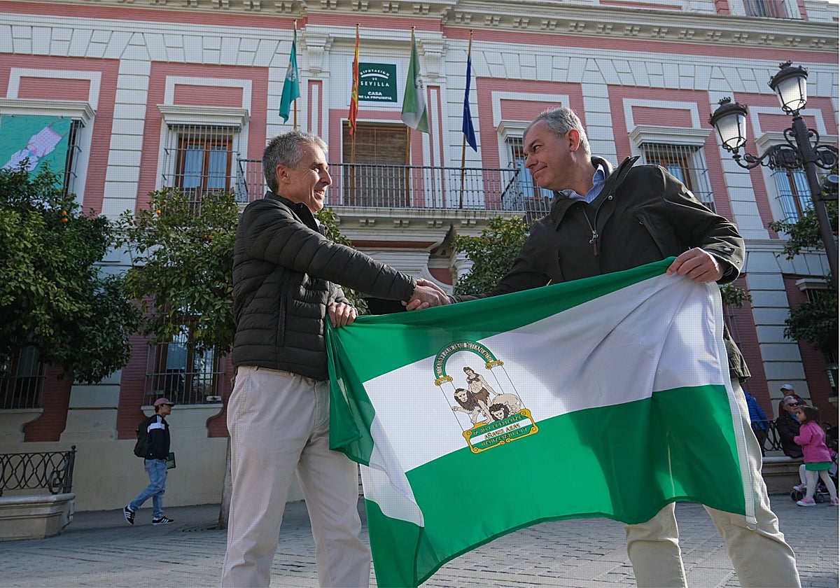 Pablo de los Santos y José Luis Sanz