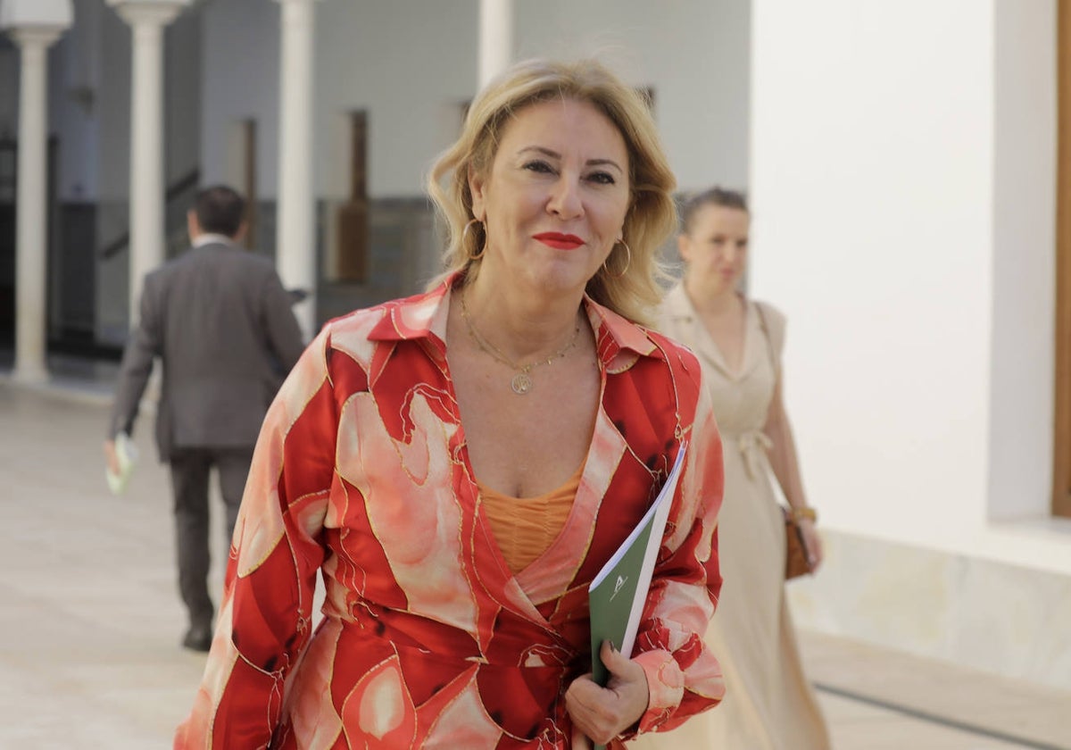 Carolina España, consejera de Economía, Hacienda y Fondos Europeos de la Junta de Andalucía