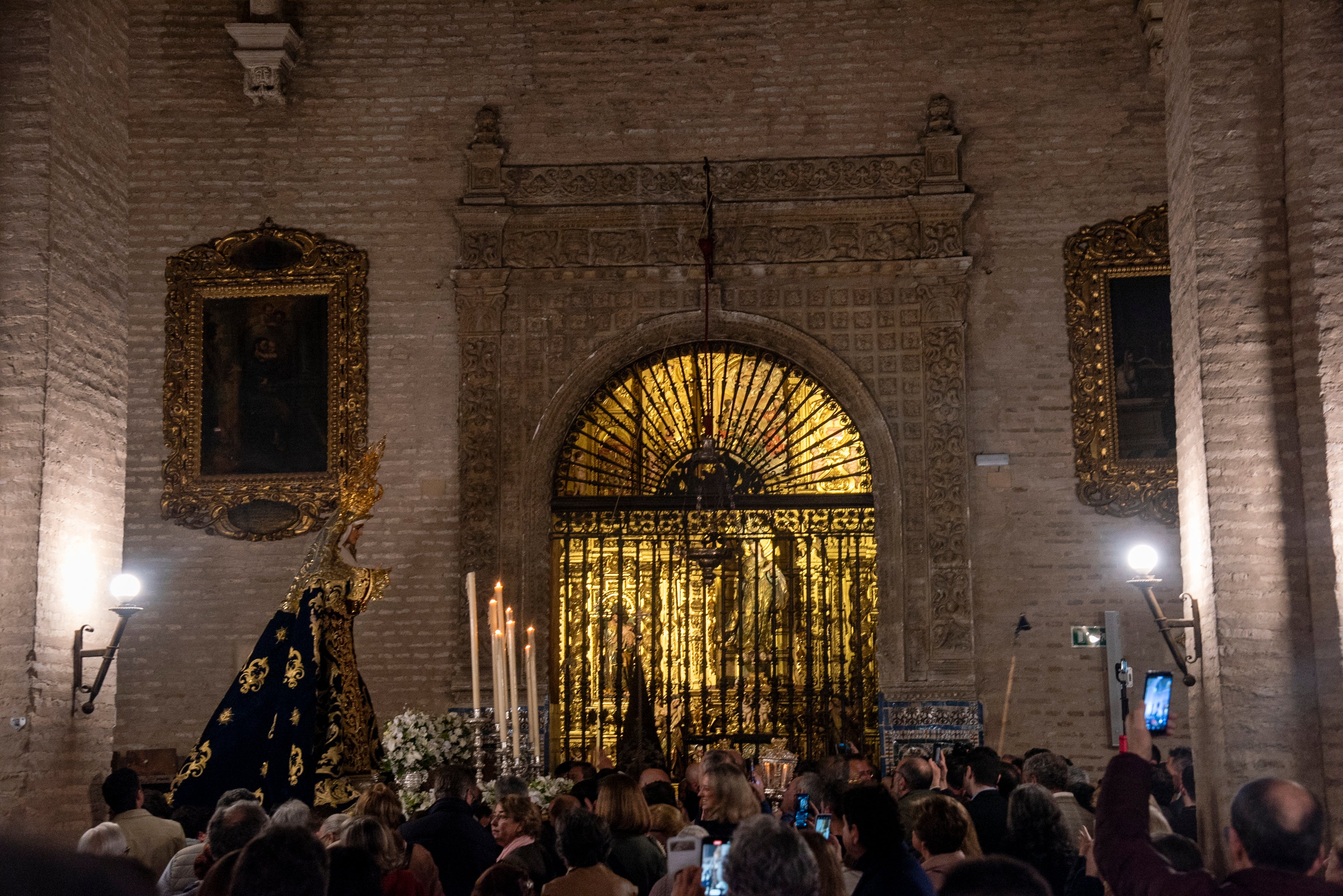 El traslado de la Esperanza de Triana a Santa Ana