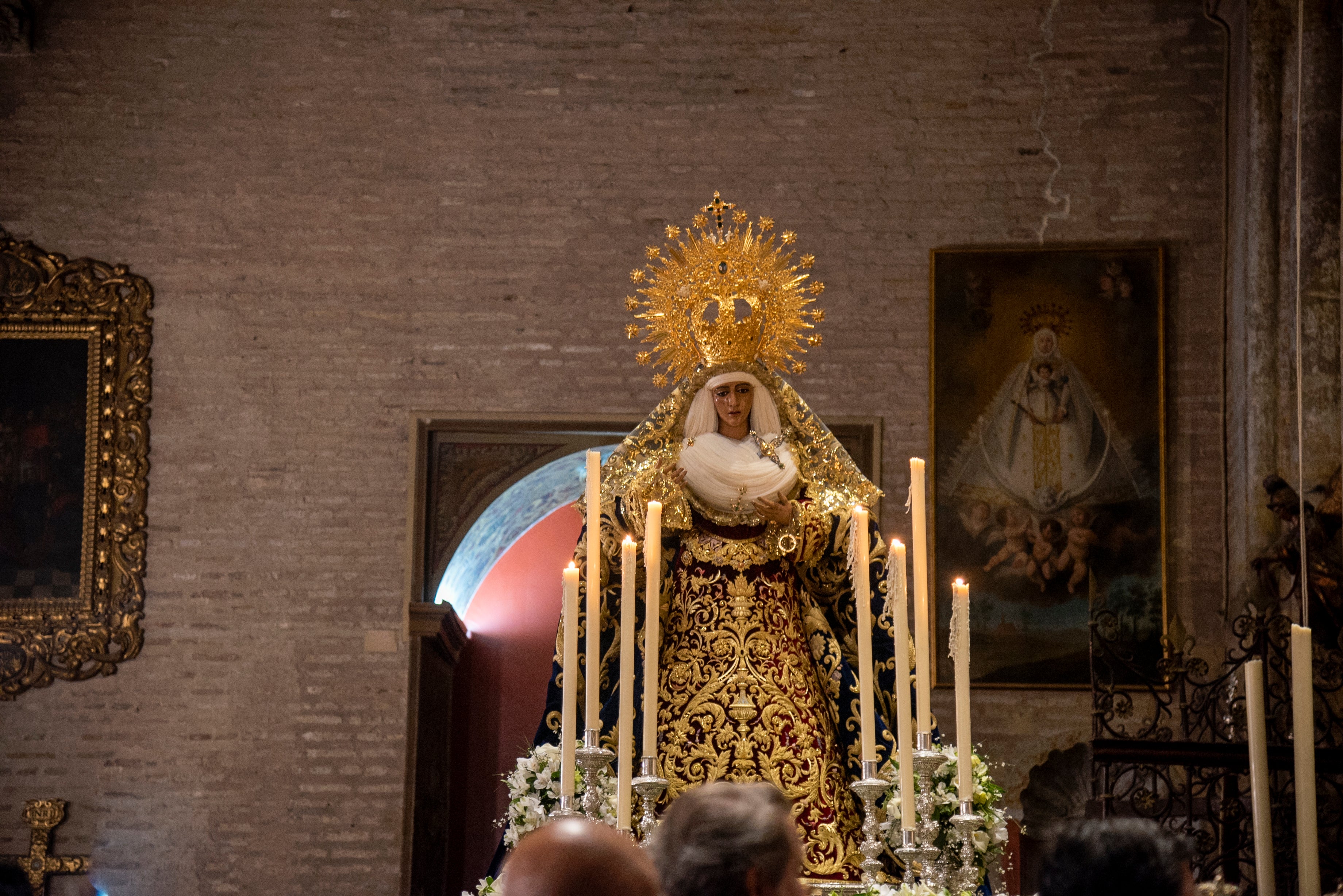 El traslado de la Esperanza de Triana a Santa Ana