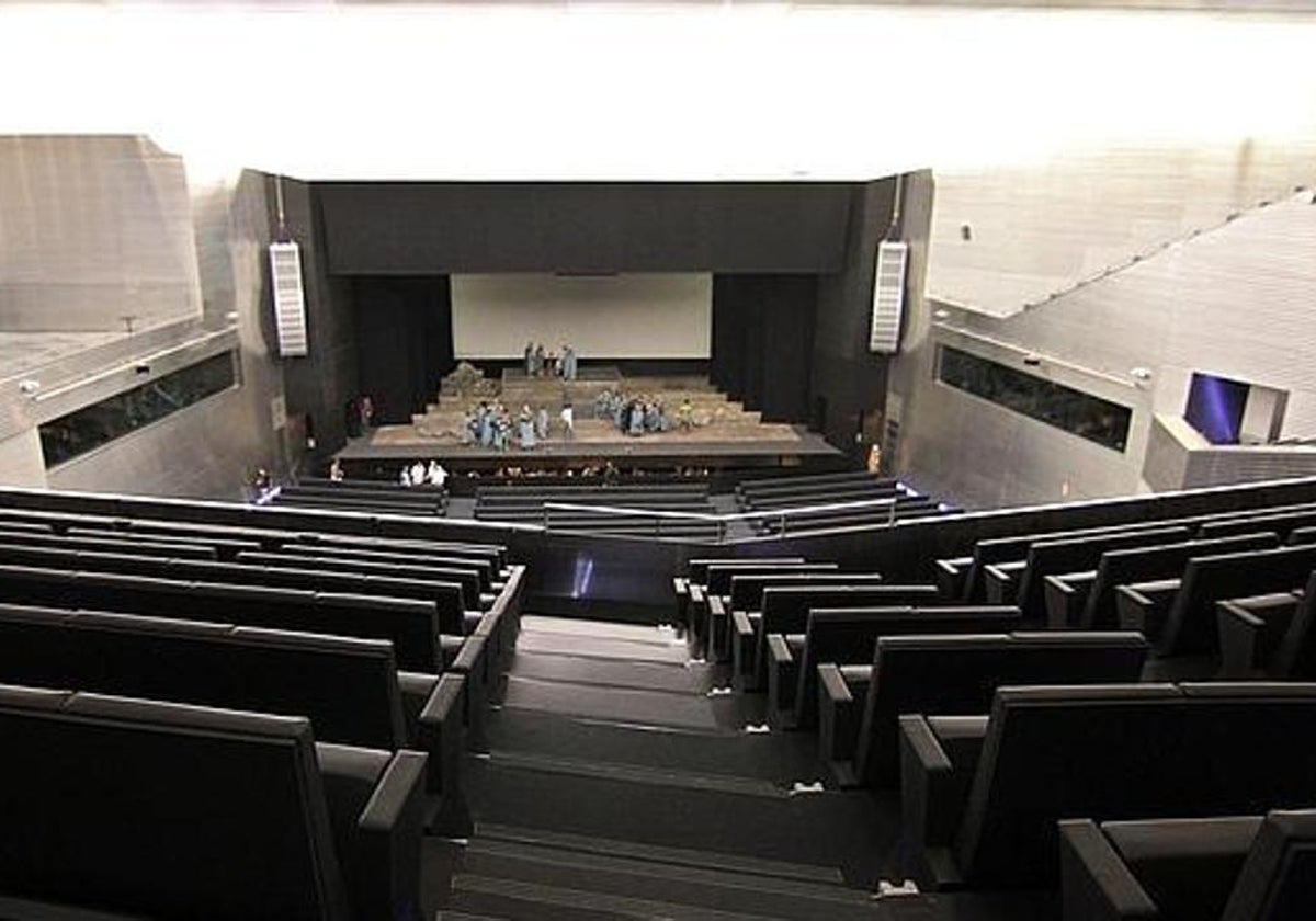 Interior del auditorio de Fibes