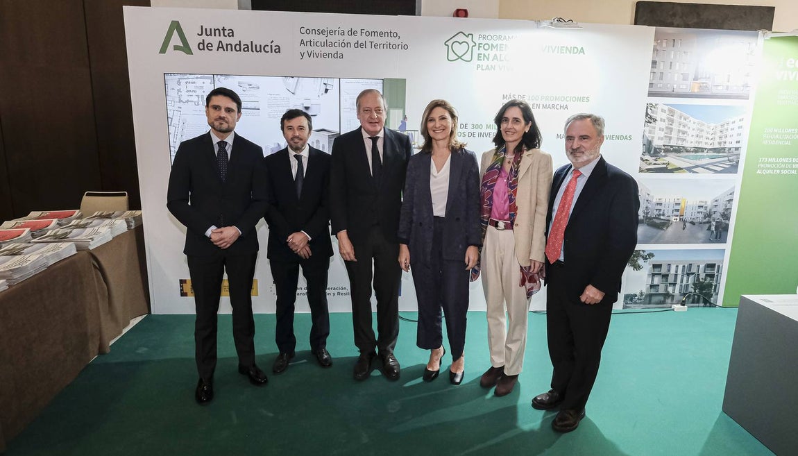 Inauguración de la novena edición de la feria inmobiliaria en el Hotel NH Collection de Sevilla